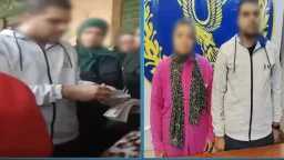 القبض على عامل وسيدة بتهمة...