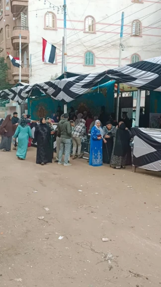 ضبط المتهم بتوزيع لحوم علي الناخبين قبل الإدلاء بأصواتهم في انتخابات النواب بالمحلة