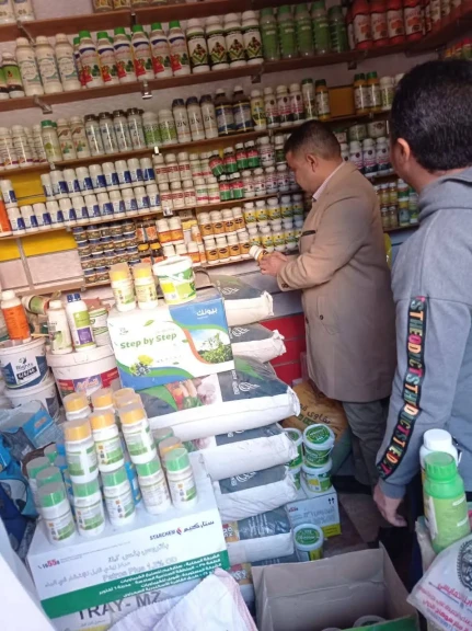 محافظ أسيوط يعلن ضبط كميات كبيرة من المبيدات المغشوشة خلال حملة تفتيشية بمركز صدفا