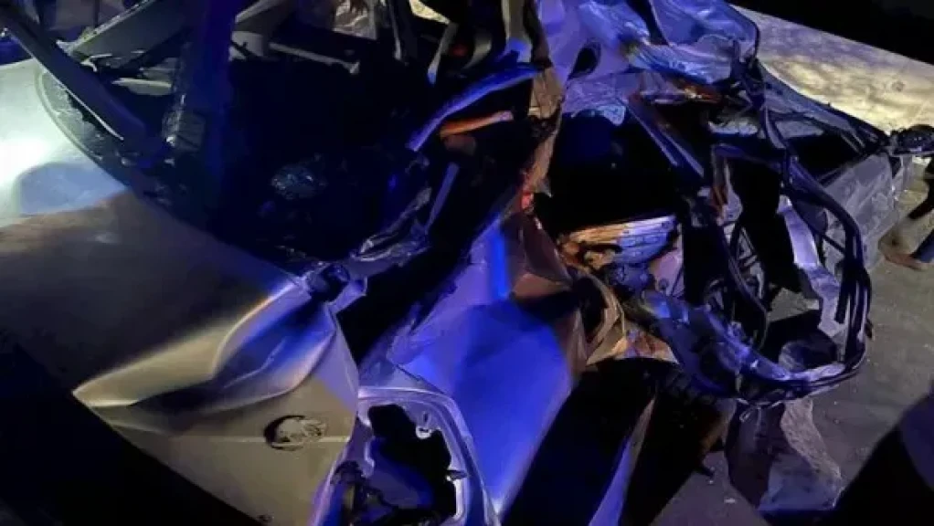 مصرع زوجان وأبناؤهما الثلاثة أثر إنقلاب سيارتهم على الطريق الدولى الساحلى بكفر الدوار