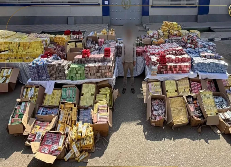 ضربة إمنية .. ضبط شخص وبحوزته أكثر من 5 مليون قطعة ألعاب نارية مختلفة الأشكال والأحجام