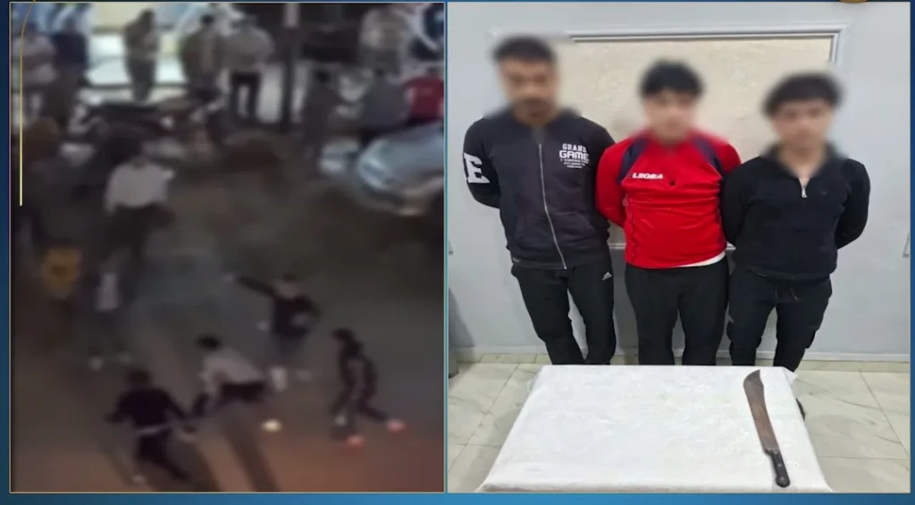 كشف ملابسات مشاجرة بالأسلحة البيضاء بين عدد من الأشخاص بكفر الشيخ