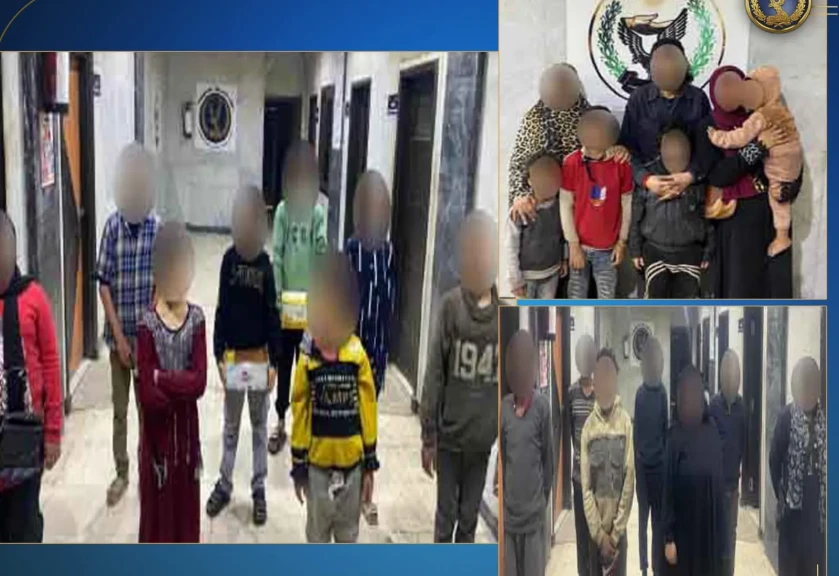 بالصور .. تفاصيل القبض على 7 رجال و4 سيدات لقيامهم بإستغلال الأطفال الأحداث فى أعمال التسول بشوارع القاهرة