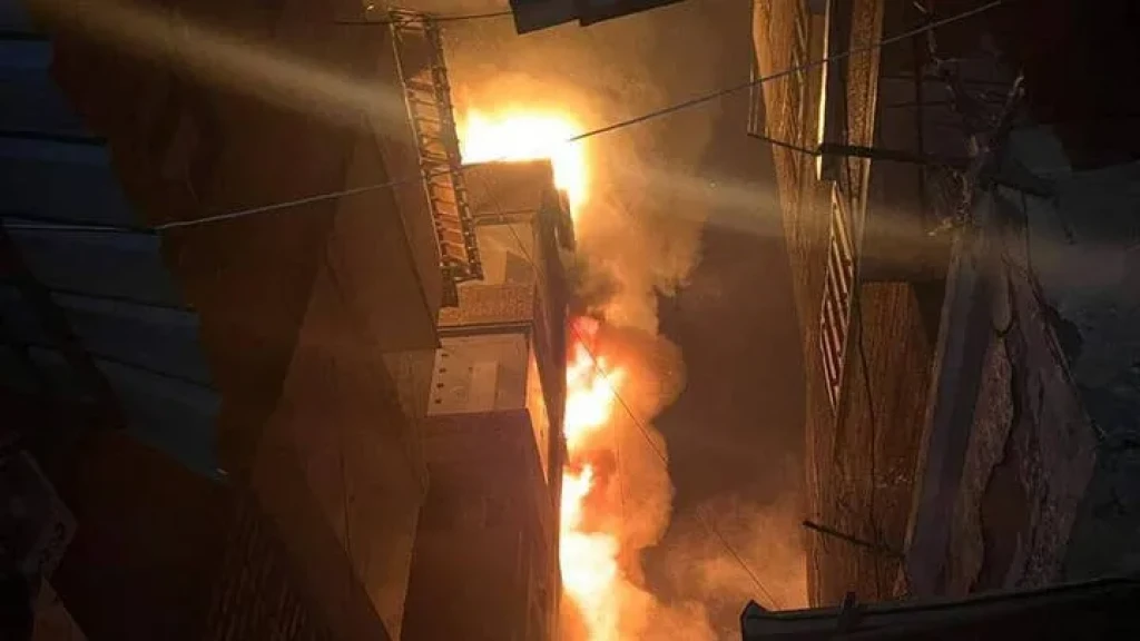 ضحايا حريق سوق الخواجات بالمنصورة.. 5 وفيات و13 مصابا