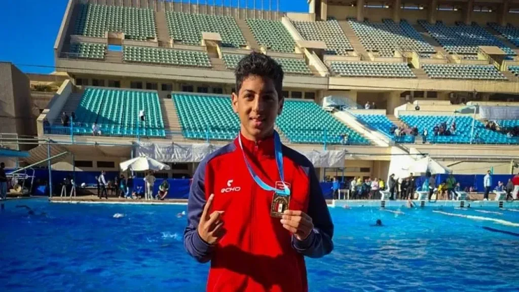 التقرير الطبي لوفاة لاعب السباحة يوسف محمد