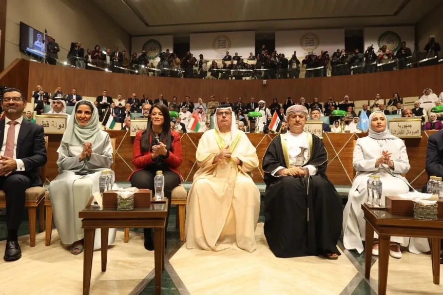 الدكتورة رانيا المشاط تشهد فعاليات جوائز التميز العربي وتهنئ وزارة الصحة بفوزها بالجائزة ضمن فئة «أفضل مبادرة عربية لتطوير القطاع الحكومي