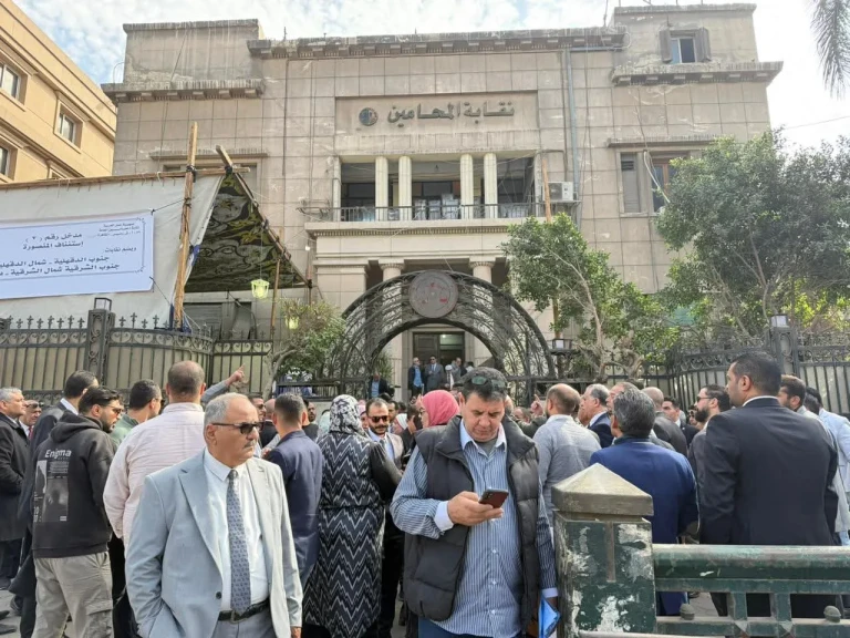 إقبال كبير من المحامين للتصويت في الجمعية العمومية لزيادة المعاشات