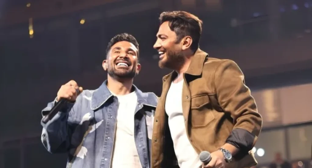 أحمد سعد يكشف وضع تامر حسني: ”في سريره لا يتحرك”