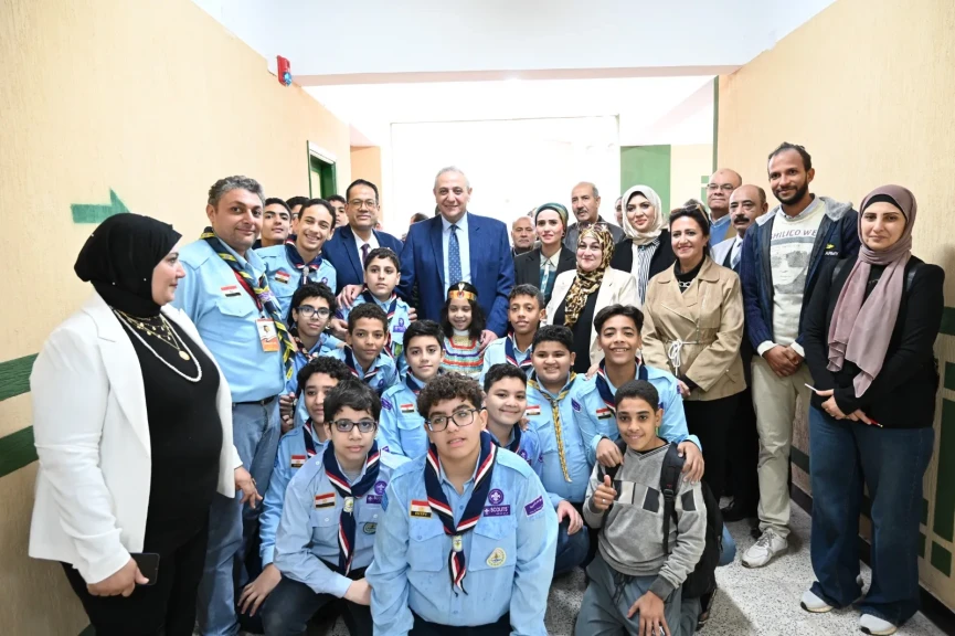 محافظ الغربية يفتتح مدرسة التوفيق الإعدادية بنين بالمحلة بتكلفة 21 مليوناً و620 ألف جنيه