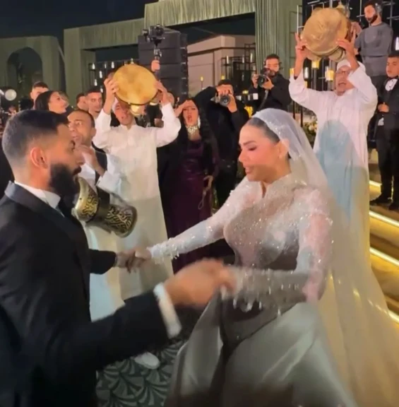 شاهد..الصور الأولى من حفل زفاف ابنة الفنان محمد هنيدي