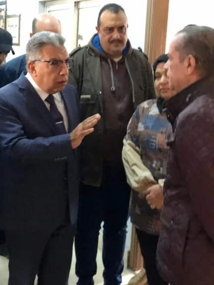 بالصور .. محافظ الدقهلية يتفقد مديرية الشباب والرياضة للاطمئنان على سير العمل