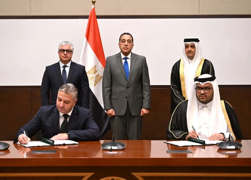 رئيس الوزراء يشهد توقيع عقد مشروع شركة ”المانع” القابضة القطرية لإنتاج وقود الطائرات المستدام بالسخنة باستثمارات 200 مليون دولار