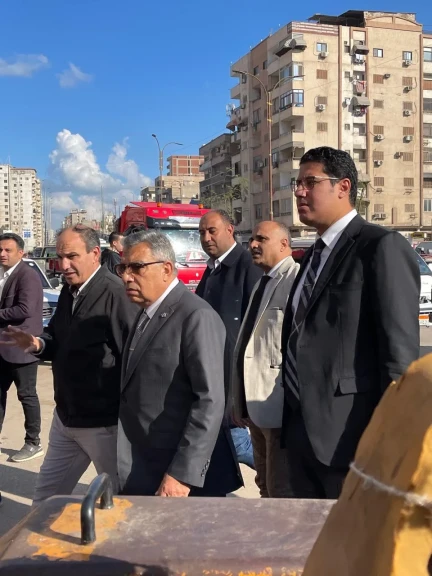 بالصور .. محافظ الدقهلية في جولة مفاجئة بمساكن الجلاء وشوارع حي غرب المنصورة