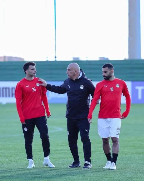بالصور .. منتخب مصر يختتم تدريباته استعدادًا لمواجهة جنوب أفريقيا غدًا الجمعة