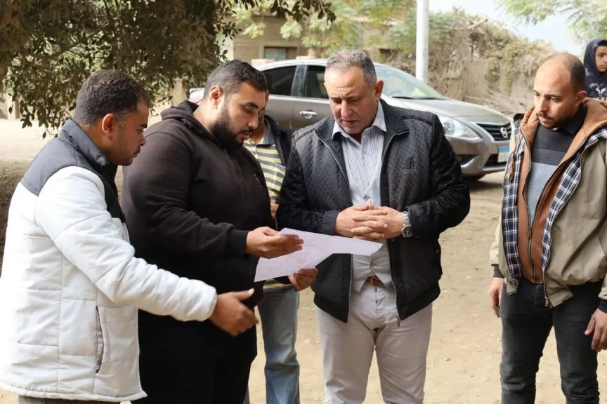 رئيس مياه الشرب بالغربية يباشر تسليم شبكات مياه الشرب المتبقية بالمرحلة الأولى من مبادرة حياة كريمة