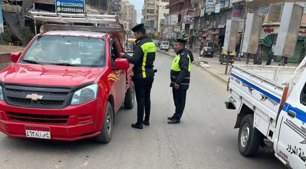 تعرف على حصاد الحملة المرورية بشوارع العاصمة خلال يوم واحد