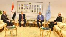 محافظ أسيوط يستقبل رئيسي محكمتي...