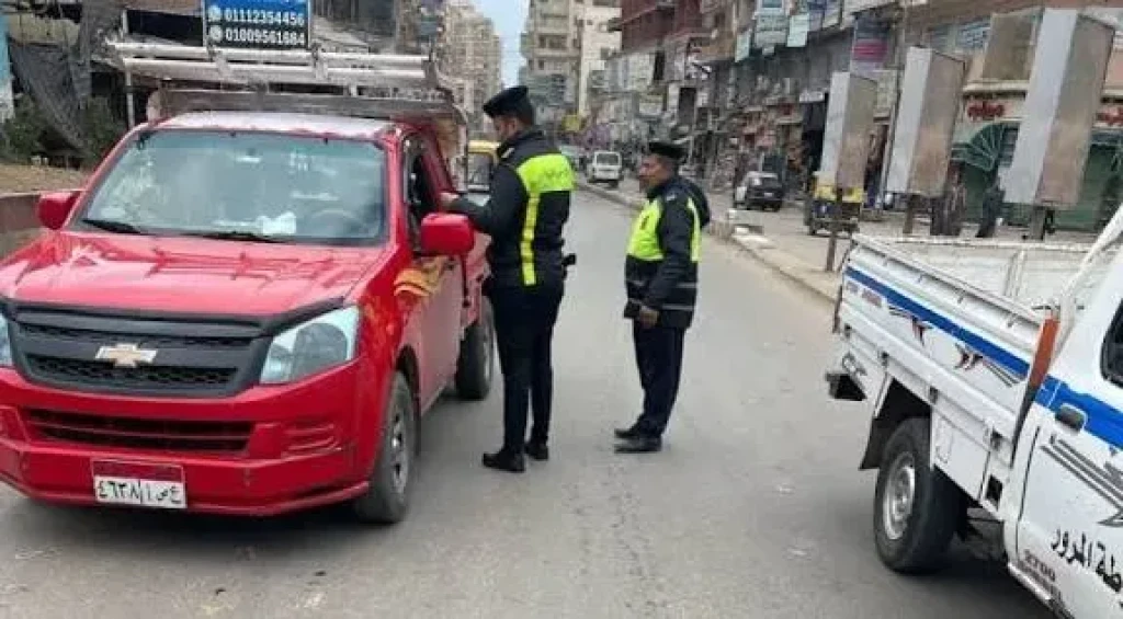 تعرف على حصاد الحملة المرورية بشوارع العاصمة خلال 24 ساعة