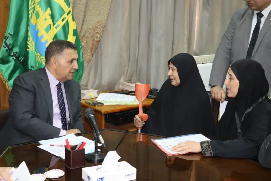 محافظ القليوبية يعقد لقائه الجماهيري الأول بمجلس مدينة شبرا الخيمة