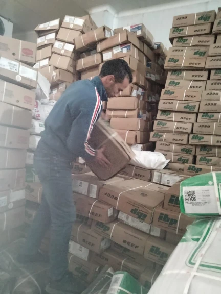 ضبط 5 طن و725 كيلو لحوم وكبدة مجمدة مجهولة المصدر بالغربية