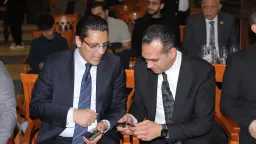 بالصور..مصطفى مدبولي والوزراء فى عزاء...