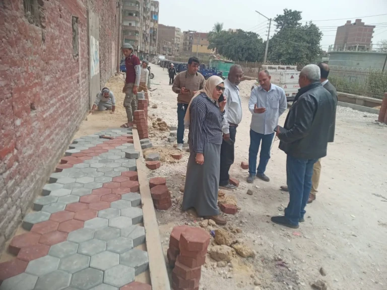 محافظ أسيوط : إستمرار أعمال تركيب الإنترلوك بمنطقة القفاصين في أبوتيج لتحسين البنية التحتية