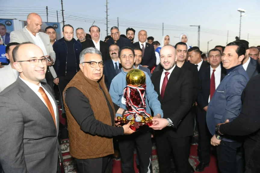 محافظ الدقهلية يشهد نهائي بطولة الدراكسه الرمضانية بمنية النصر على روح النائب ثروت فتح الباب